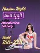 156cm Full Silicone Newest cute asia Face big chest Sex Doll For Man by Automatic Woman